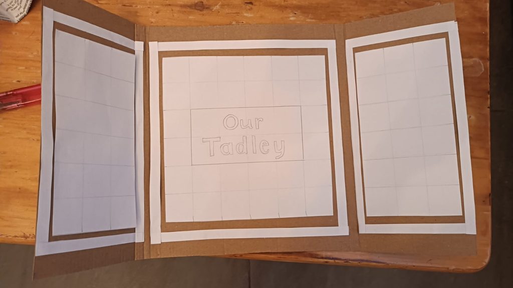 Suggested Frame layout showing patches
